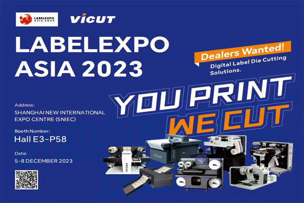 Benvenuti a visitare lo stand VICUT a LabelExpo Asia 2023!